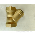 Hochwertiger Messingfilter-Gewindefilter GL11H Y-förmiger Filter für HVAC